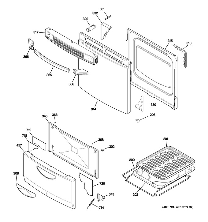 Diagram for RGA724EK4WH