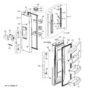 Diagram for 2 - Fresh Food Doors