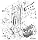 Diagram for 3 - Freezer Section, Trim & Components