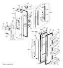 Diagram for 2 - Fresh Food Doors