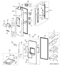 Diagram for 2 - Fresh Food Doors