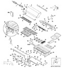 Diagram for 1 - Control Panel & Cooktop