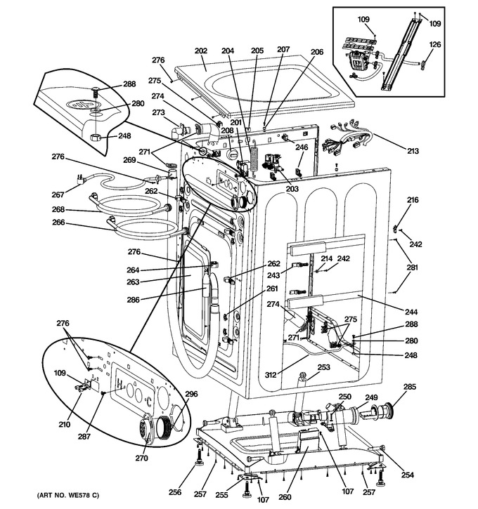 Diagram for GFWH2405L0BB