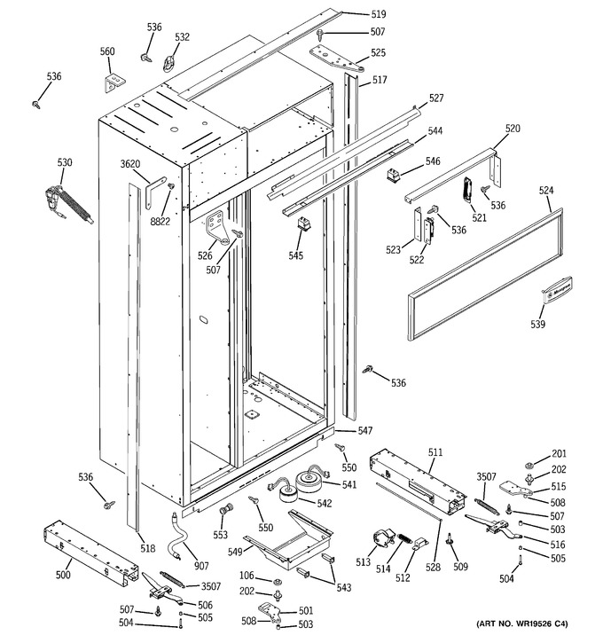 Diagram for ZISW480DRB