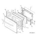 Diagram for 6 - Lower Door