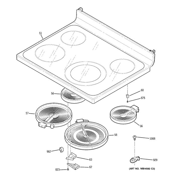 Diagram for JB670SP3SS