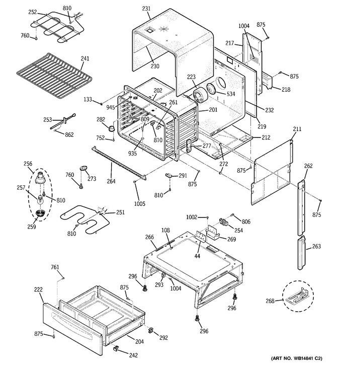 Diagram for PS905DP2BB