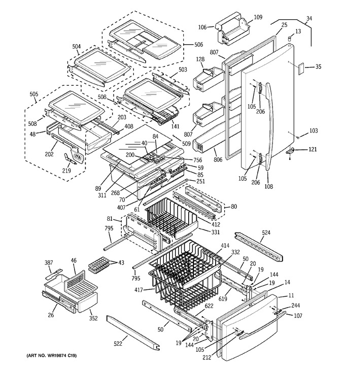 Diagram for PDS22MBSBWW