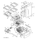 Diagram for 1 - Doors & Shelves