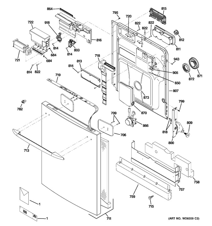 Diagram for PDWT400R10WW