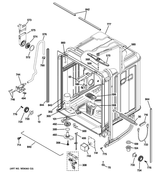 Diagram for GHDF360R10SS