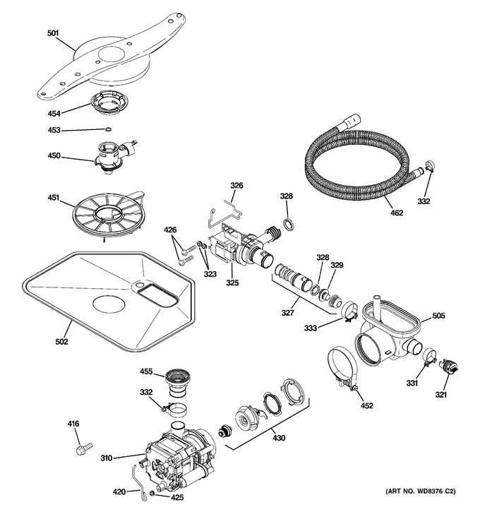 Diagram for PDW7880R30SS