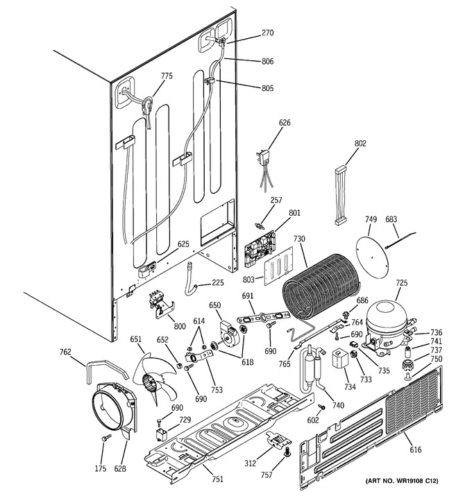 Diagram for PSS26LGRC CC