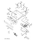 Diagram for 1 - Gas & Burner Parts