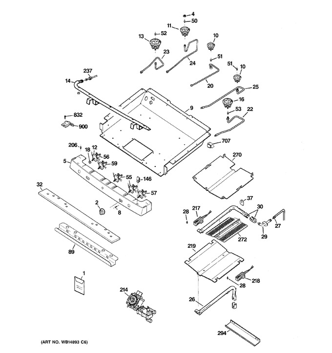 Diagram for JGB296SET1SS