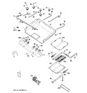 Diagram for 1 - Gas & Burner Parts