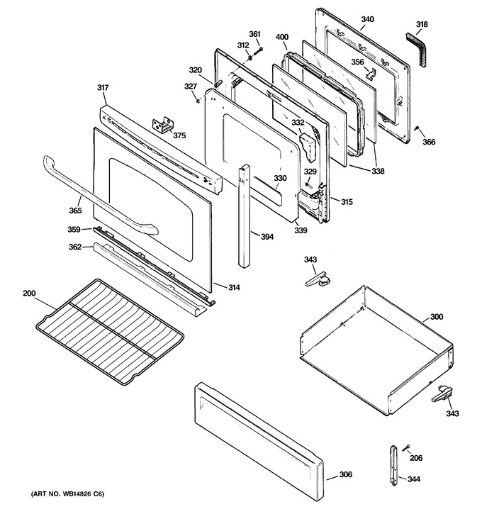 Diagram for JGB810DET1BB