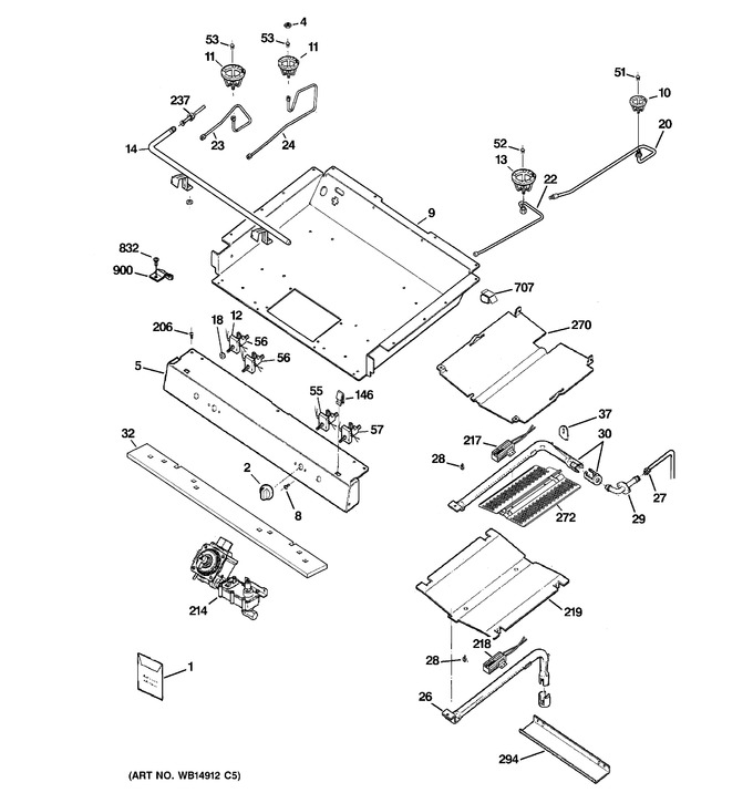 Diagram for JGBP33SET1SS