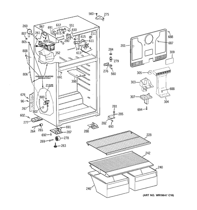 Diagram for HTS17BCBHLWW