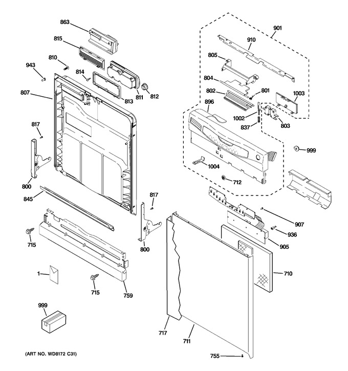 Diagram for GLD4908V00WW