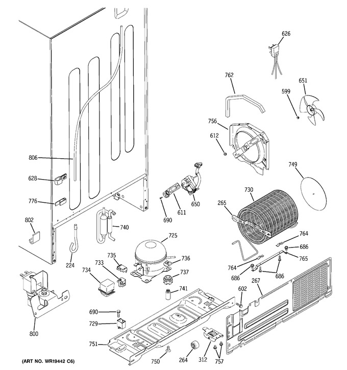 Diagram for GTS22WCPCRWW