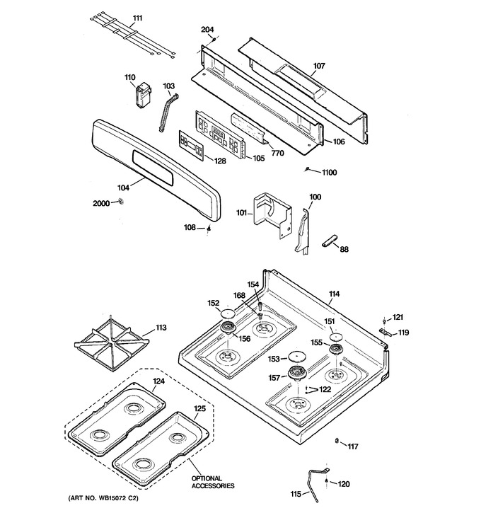 Diagram for JGB250GET2SA