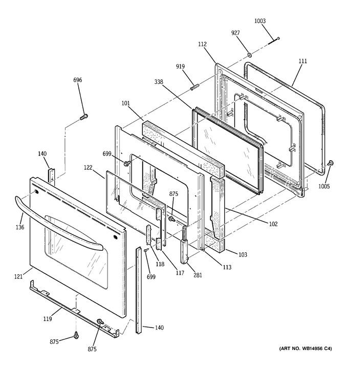 Diagram for JB655ST2SS