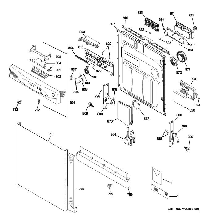 Diagram for GHDF300R10WW