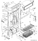 Diagram for 3 - Freezer Section, Trim & Components