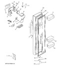 Diagram for 1 - Freezer Door