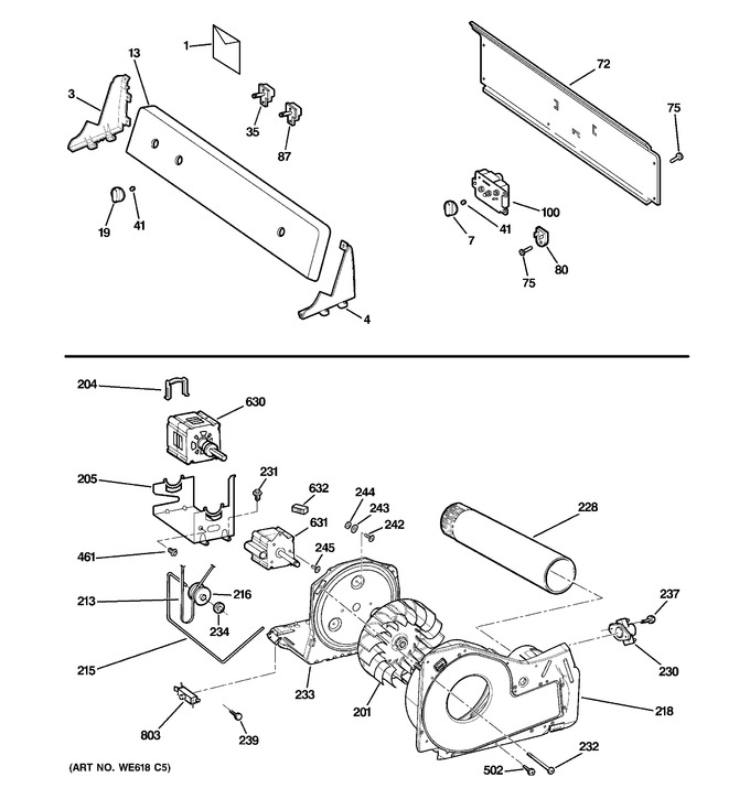 Diagram for GTDL200EM2WW