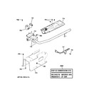 Diagram for 5 - Gas Valve & Burner Assembly