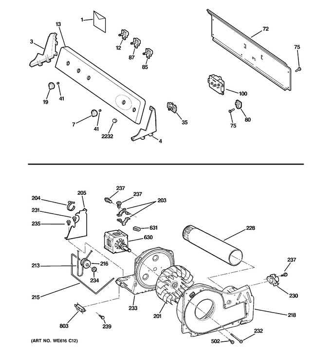 Diagram for GTDP350EM2WS