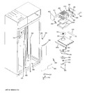 Diagram for 4 - Freezer Section