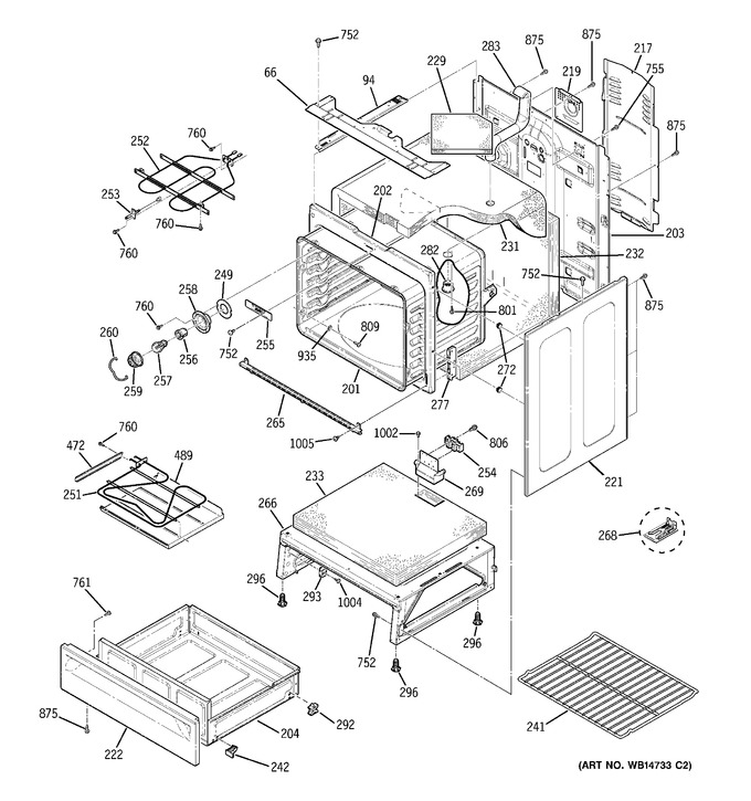 Diagram for JB3000R1BB