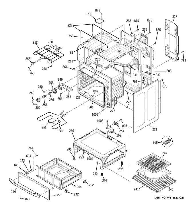 Diagram for JBP49WK2WW