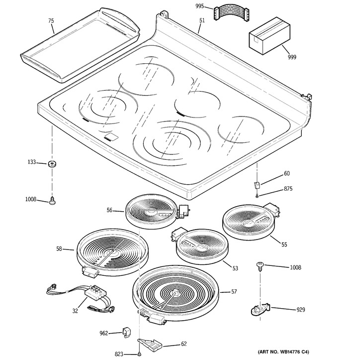 Diagram for PB920TP5WW