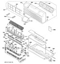 Diagram for 1 - Grille, Heater & Base Pan Parts