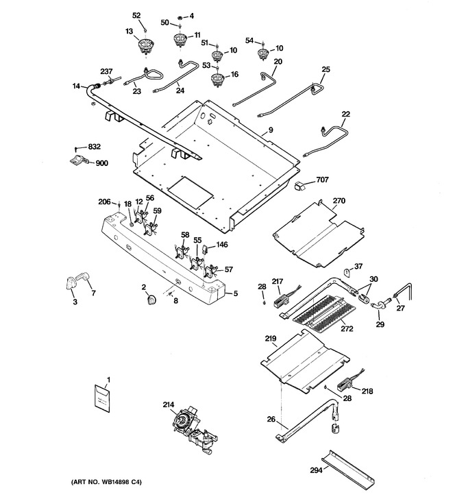 Diagram for JGB810DET2BB