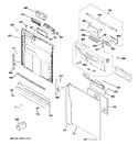 Diagram for 1 - Escutcheon & Door Assembly