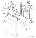 Diagram for 1 - Escutcheon & Door Assembly