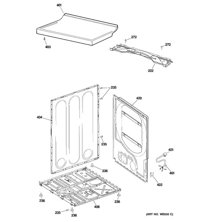 Diagram for GLDS560GD0WW