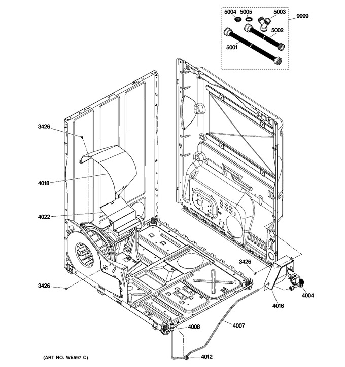 Diagram for GTDS580GD0WW