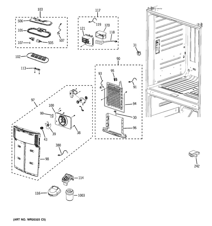 Diagram for GFSF6KEXEWW