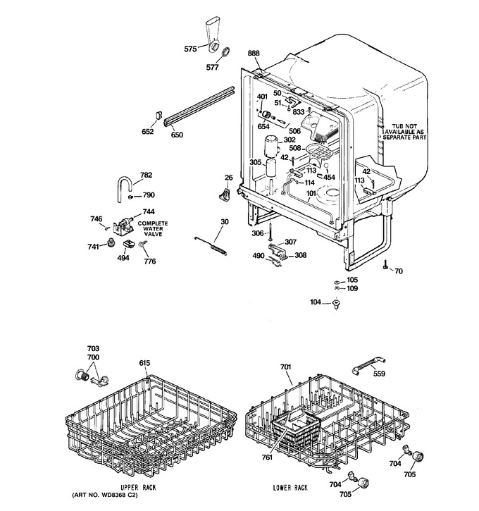 Diagram for GSC3500R20WW