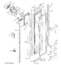 Diagram for 1 - Freezer Door