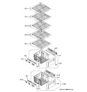 Diagram for 5 - Freezer Shelves