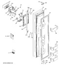 Diagram for 1 - Freezer Door