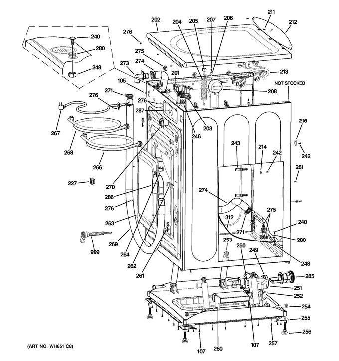 Diagram for GFAN1000L4WW