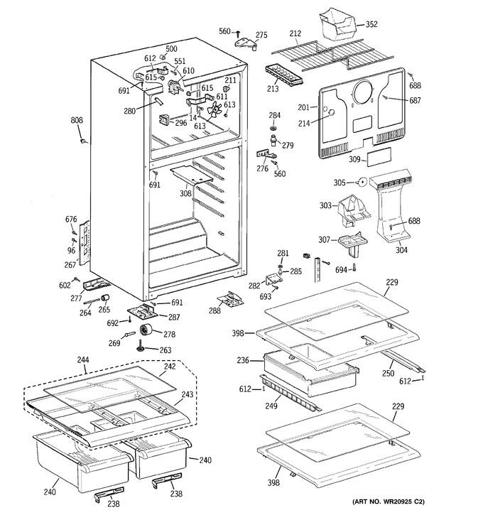 Diagram for GTS18EBDHRBB